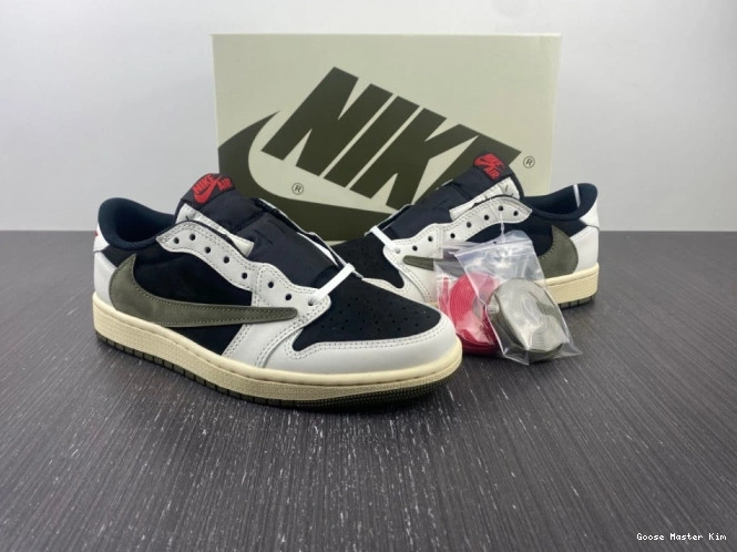x DZ4137-106 Olive Low OG Jordan 1 Air Air Jordan Retro Travis Scott 0723